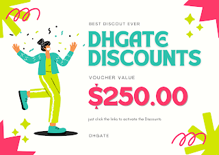 Welcome 😀i am glad to share these DHGate Discount Codes